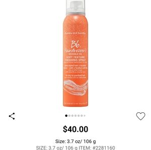 Bumble and Bumble Hairdresser's invisible oil soft texture finishing spray